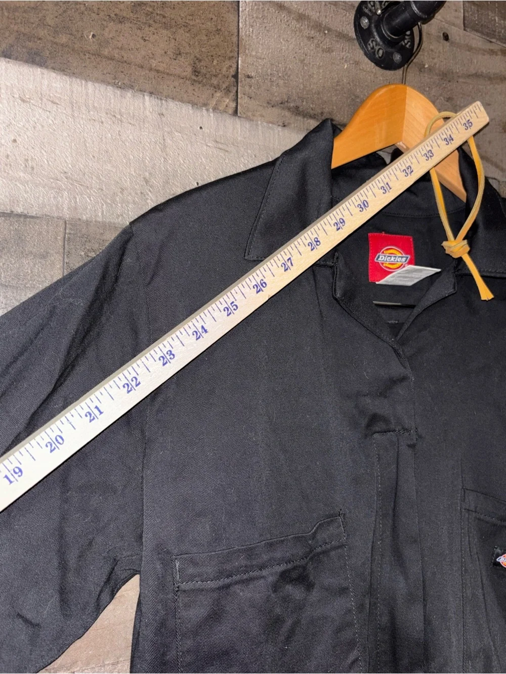 Dickies Black Work Coverall Jumpsuit Large - Picture 13 of 13